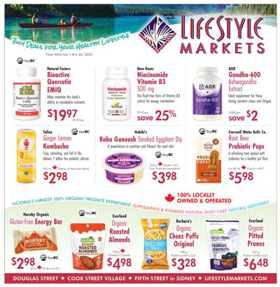 Lifestyle Markets Flyer July 1 to 26