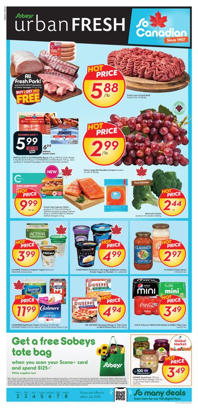 Sobeys Urban Fresh Flyer July 2 to 8