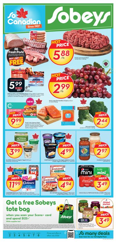 Sobeys (ON) Flyer July 2 to 8