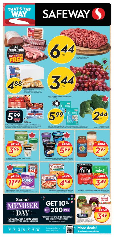 Safeway (BC) Flyer July 2 to 8