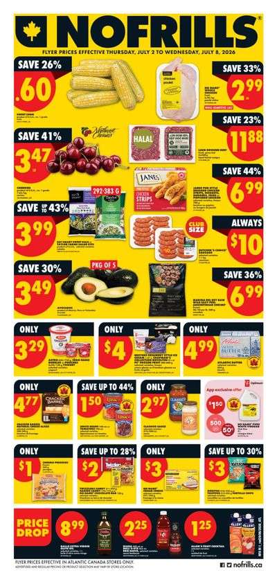 No Frills (Atlantic) Flyer July 2 to 8