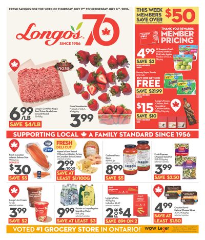 Longo's Flyer July 2 to 8