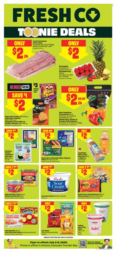 FreshCo (ON) Flyer July 2 to 8