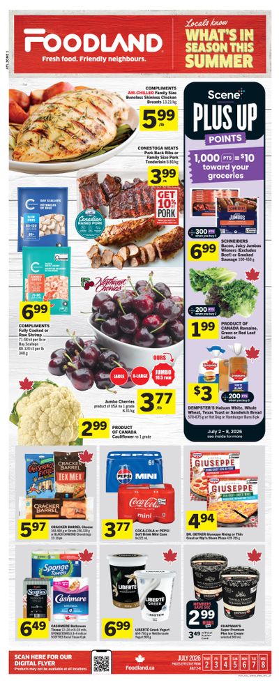 Foodland (Atlantic) Flyer July 2 to 8