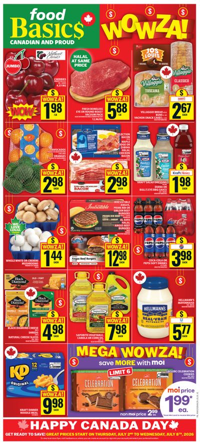 Food Basics Flyer July 2 to 8
