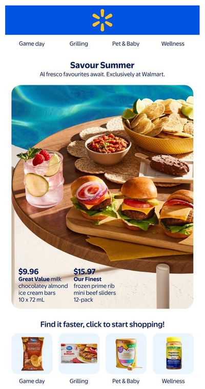 Walmart Savour Summer Flyer July 2 to 29