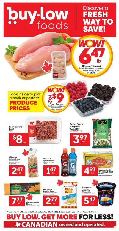 Buy-Low Foods Flyer July 2 to 8