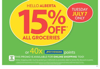 Save On Foods (AB) Flyer July 2 to 8