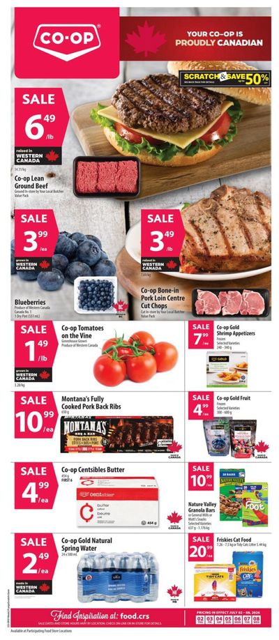 Co-op (West) Food Store Flyer July 2 to 8