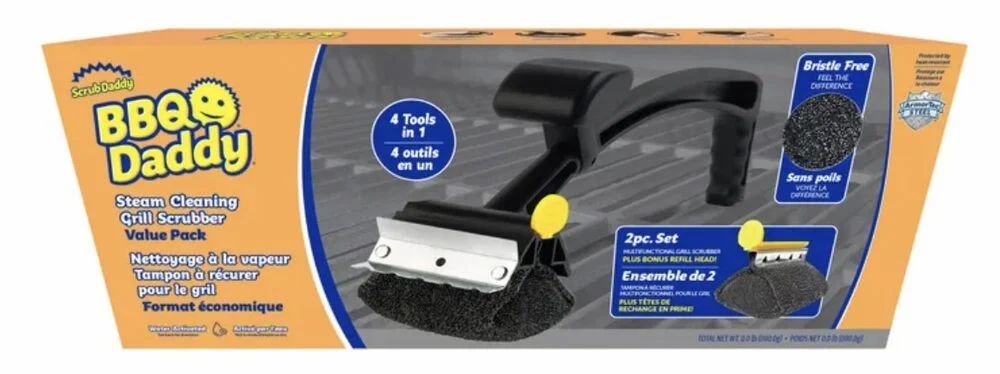 Costco: Scrub Daddy - BBQ Daddy Steam Cleaning Grill Scrubber Value Pack $34.99 delivered