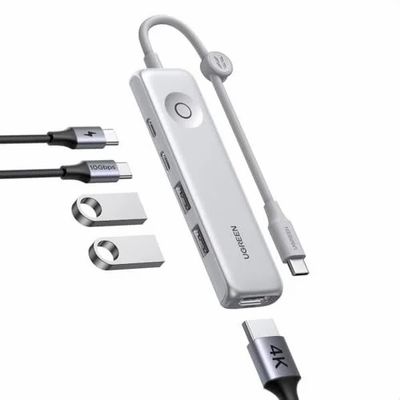 Amazon.ca: USB C Hub (5-in-1) 10Gbps, 4K@60Hz