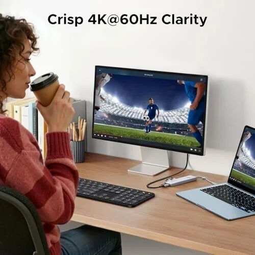 Amazon.ca: USB C Hub (5-in-1) 10Gbps, 4K@60Hz - $15.99