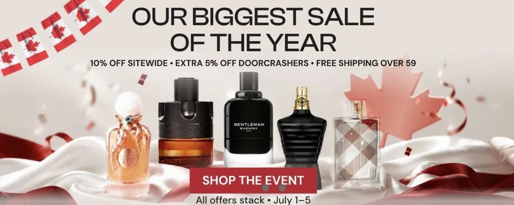 Fragrancebuy Canada Day Sale