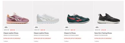 Reebok Canada Day Sale: Extra 30% off Select Sale Styles