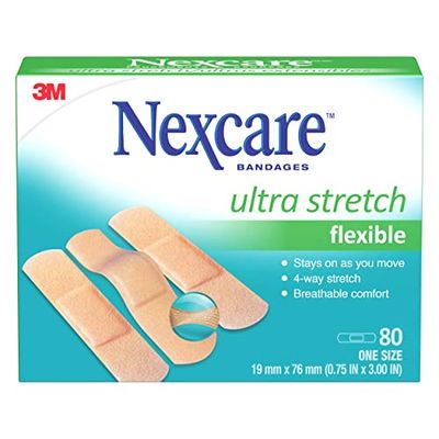 Nexcare Ultra Stretch Bandages CS102-CA, One Size, 80/Pack - On sale [-34% off] or subscribe & s
