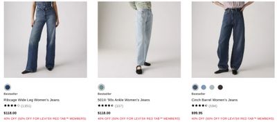 Levi’s Canada: End of Season Sale up to 50% off