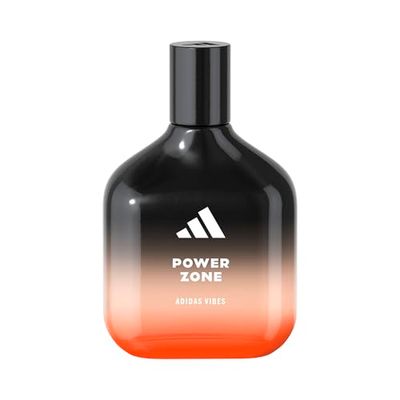 adidas Vibes Power Zone Eau de Parfum, Notes of Oud & Plum Nectar, Unisex Fragrance, Long Lasting, Sporty Fragrance, 100mL
