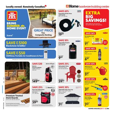 Home Hardware Building Centre (Atlantic) Flyer July 2 to 15
