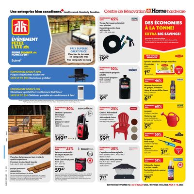 Home Hardware Building Centre (QC) Flyer July 2 to 15