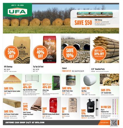 UFA Co-operative Limited Flyer July 2 to 20