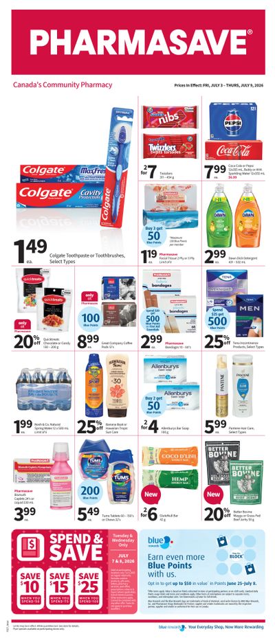 Pharmasave (West) Flyer July 3 to 9