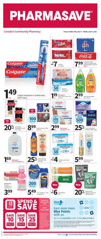 Pharmasave (ON) Flyer July 3 to 9