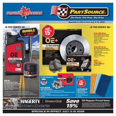 PartSource Flyer July 2 to 15
