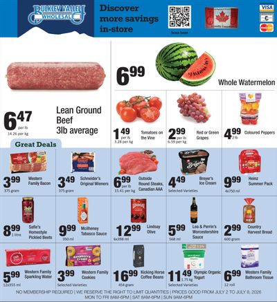 Bulkley Valley Wholesale Flyer July 2 to 8