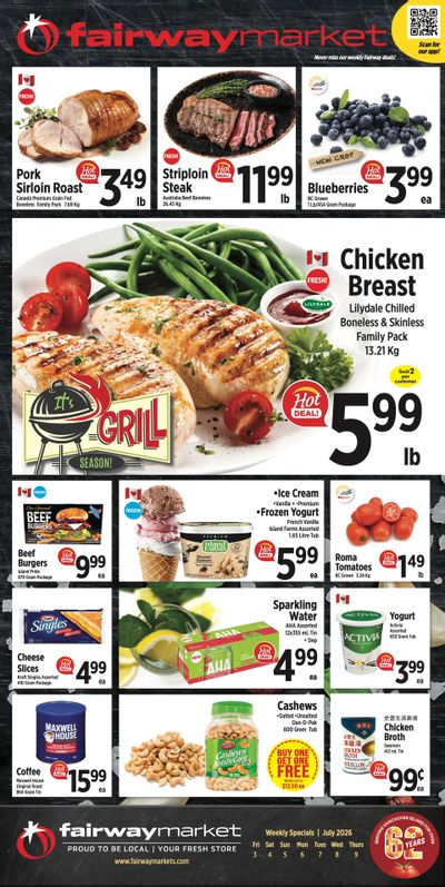 Fairway Market Flyer July 3 to 9