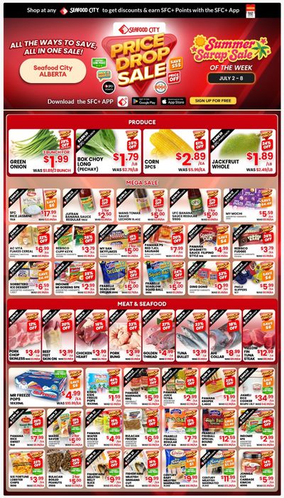 Seafood City Supermarket (AB) Flyer July 2 to 8