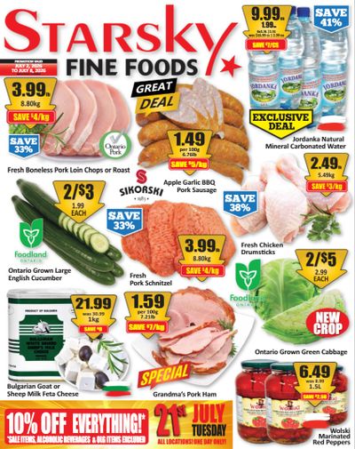 Starsky Foods Flyer July 2 to 8