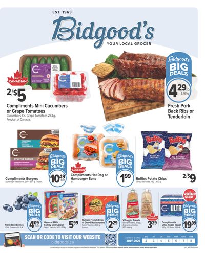 Bidgood's Flyer July 2 to 8