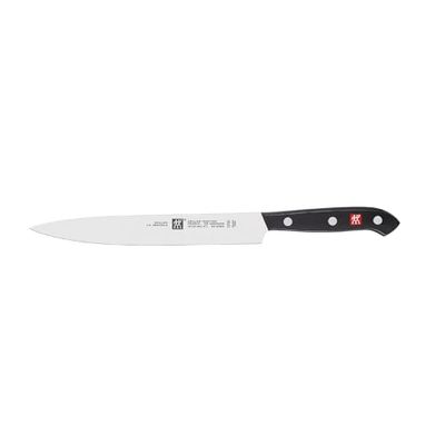 ZWILLING Tradition 8-inch Slicing Knife | Full Tang | Made in Europe | 3‐Rivet Handle |