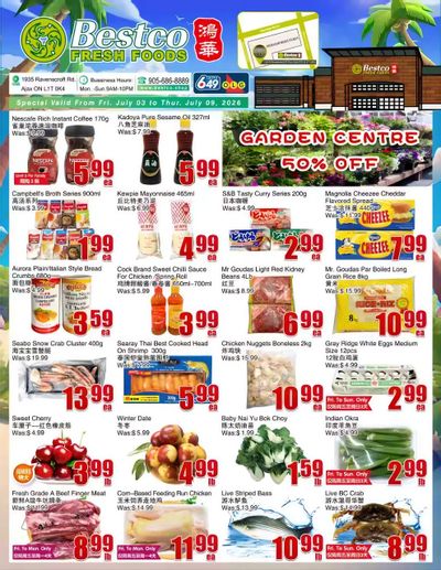 BestCo Food Mart (Ajax) Flyer July 3 to 9