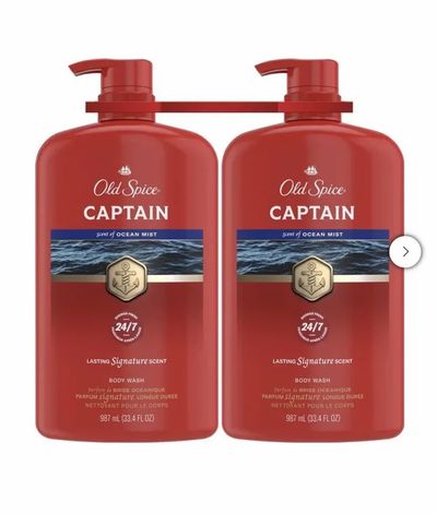 Costco: Old Spice Men's Body Wash, 2 x 987ml - $8.97 - qualifies for P&G spend event.