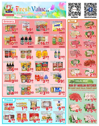 Fresh Value (Etobicoke) Flyer July 3 to 9