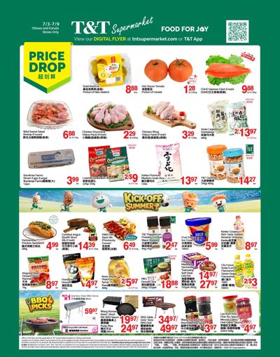 T&T Supermarket (Ottawa & Kanata) Flyer July 3 to 9