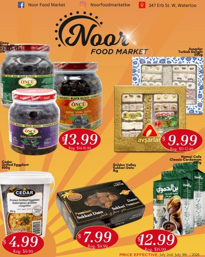 Noor Food Market Flyer July 3 to 9