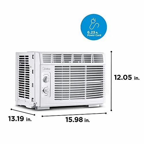 Amazon.ca: Midea 5,000 BTU Window Air Conditioner (Cools up to 150 sq. ft.) - $199.97 @ Amazon.ca