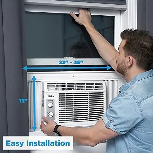 Amazon.ca: Midea 5,000 BTU Window Air Conditioner (Cools up to 150 sq. ft.) - $199.97 @ Amazon.ca