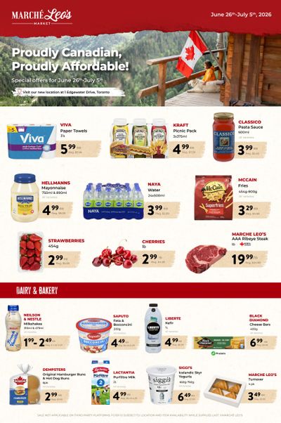 Marche Leo's Flyer June 26 to July 5