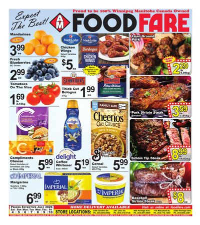 Food Fare Flyer July 4 to 10