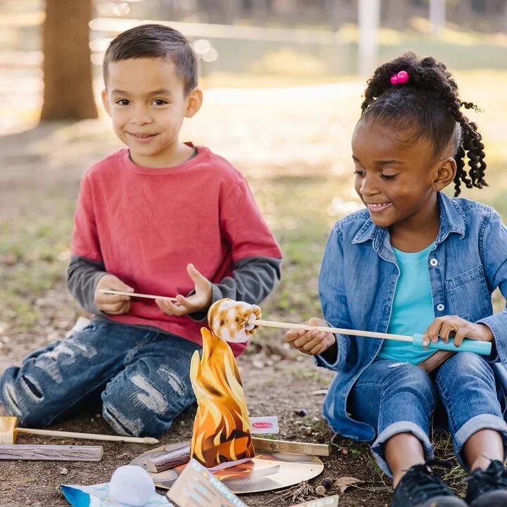 Costco: Melissa & Doug - Round Tracks, Race Floor Tracks & Let's Explore Campfire S'mores Play Set ($15-$20)