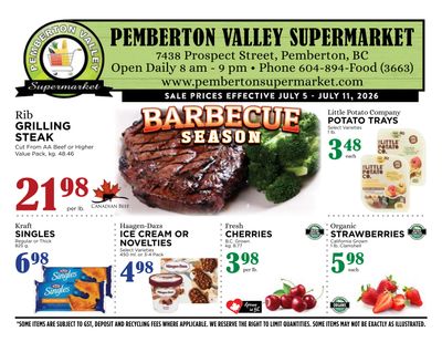 Pemberton Valley Supermarket Flyer July 5 to 11