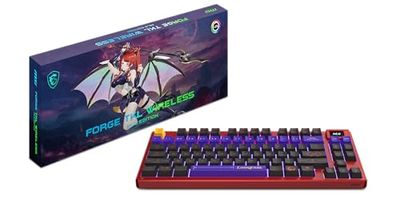 MSI Forge GK600 TKL W Sky US 2.4GHz Wireless