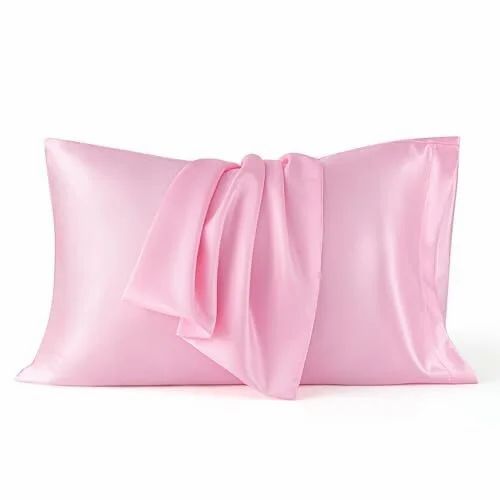 Amazon.ca: Bedsure Satin Pillow Cases Queen Size 2 Pack $7.03