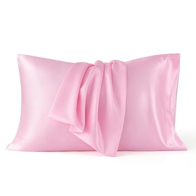 Bedsure Satin Pillow Cases Queen Size 2 Pack