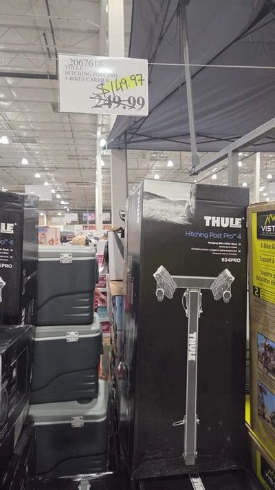 Costco - Thule hitching post pro 4 bike carrier - $149.97 - Edmonton south