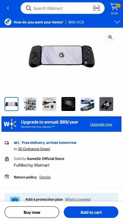 Walmart.ca: GameSir X5 Lite Mobile Gaming Controller (Android, iPhone)