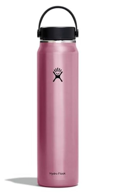 Hydro Flask 40 Oz Lightweight Wide Mouth Water Bottle with Leakproof Flex Cap, Tourmaline